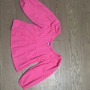 Old Navy Fuchsia Blouse